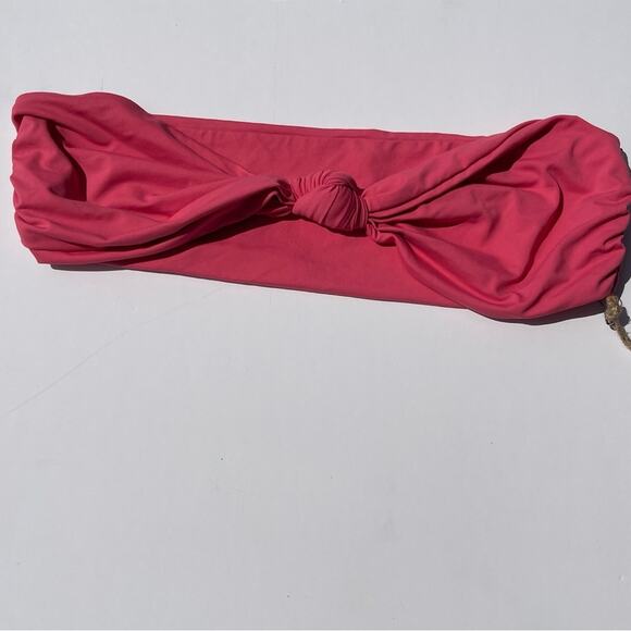 Stone Fox Swim Sunset Pink Lele Bikini Top - Picture 3 of 10